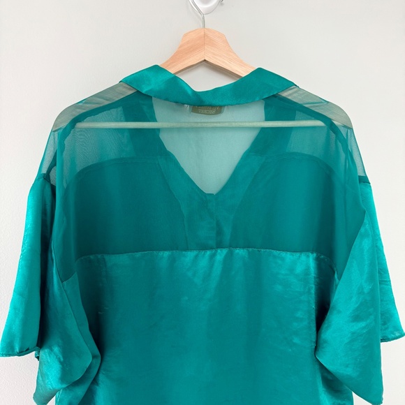 Victoria's‎ Secret Emerald Green Satin Pajama Set - Picture 6 of 16
